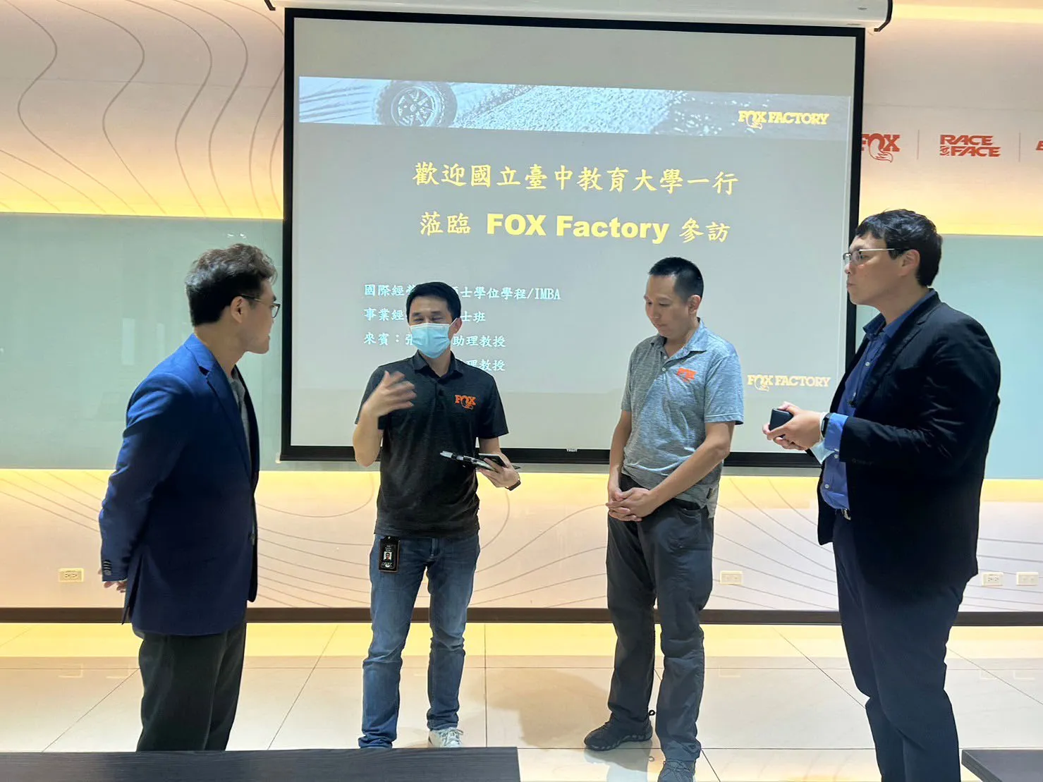 112學年度第一學期_FOX Factory_瑞士商弗克司股份有限公司參訪 第4張